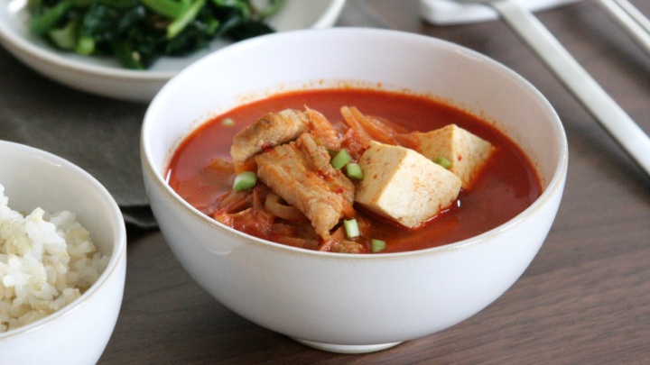 Low FODMAP Kimchi Stew